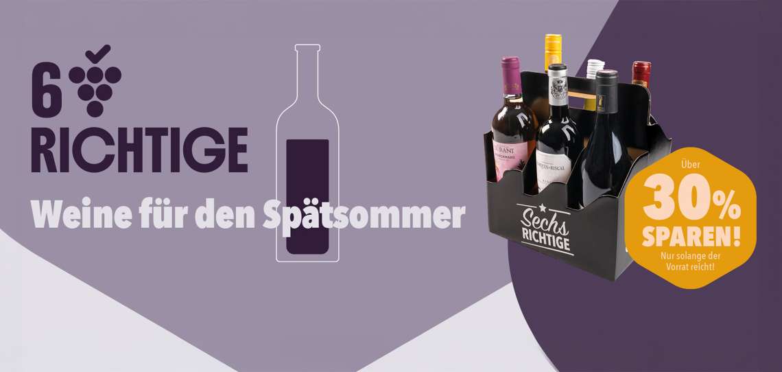 Sechs Richtige für den Spätsommer