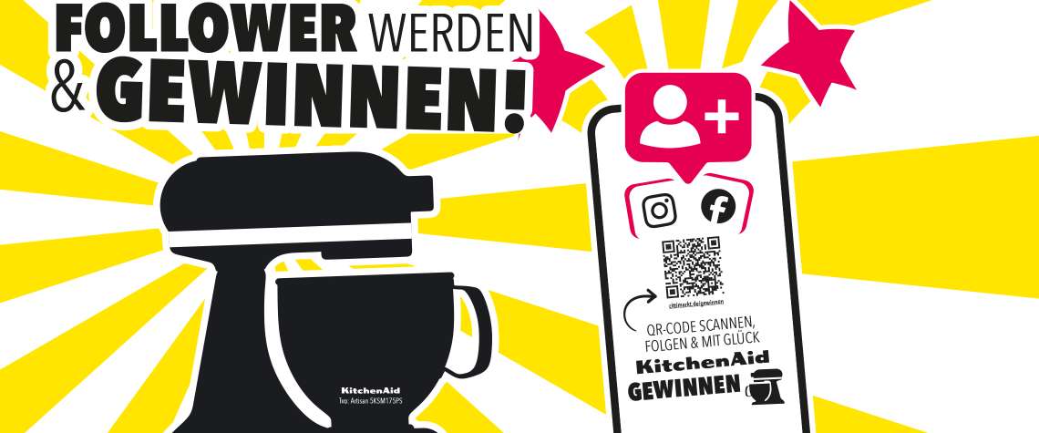 Zu den Social Media Kanälen!