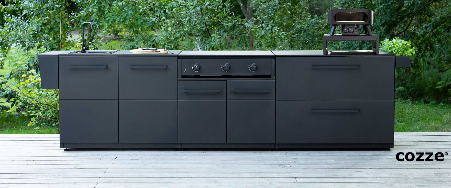 Outdoorküche "Elements" von Cozze