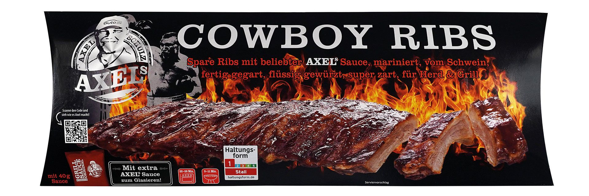 Axel's Kultsnack Cowboy Ribs