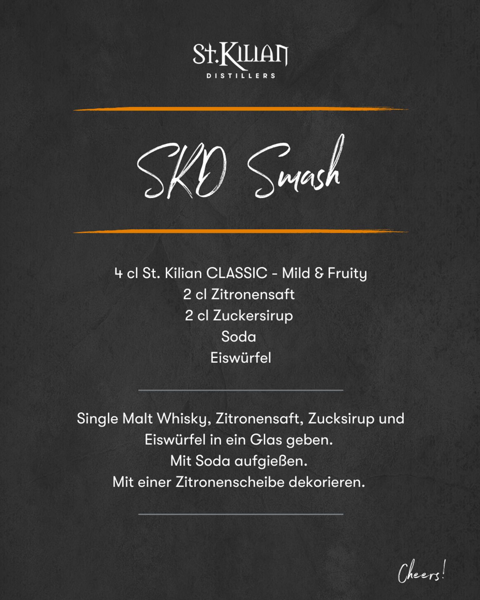 Rezept mit St. Kilian Classic mild & fruity