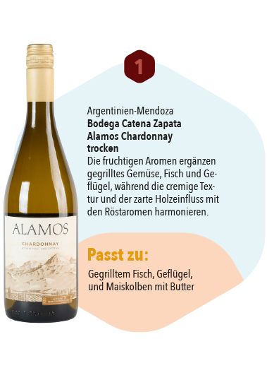Argentinien-Mendoza Bodega Catena Zapata Alamos Chardonnay trocken