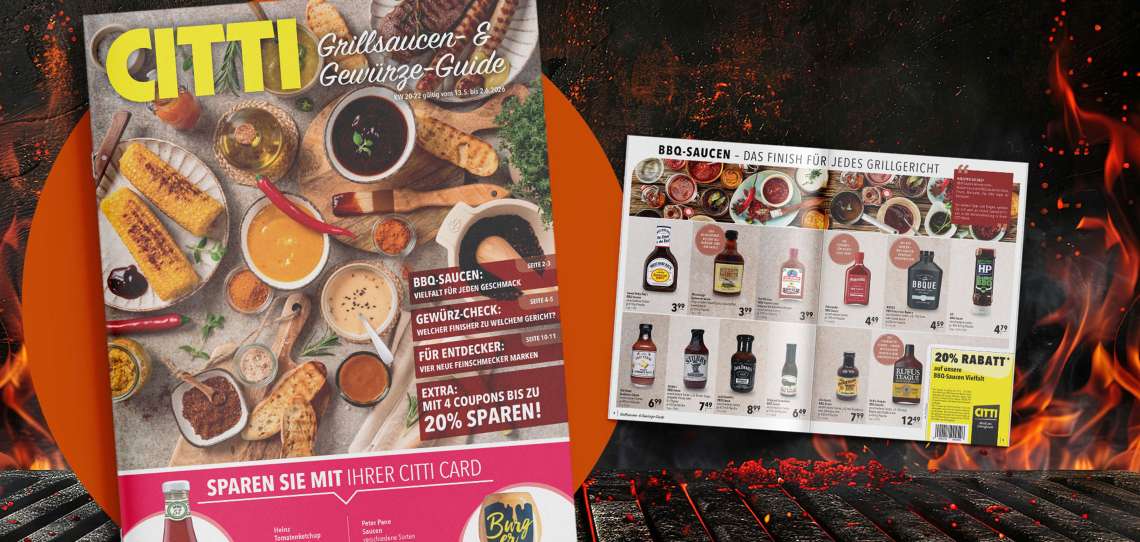 Ihr neuer Grillsaucen- & Gewürze-Guide!