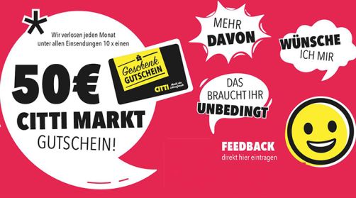 Ihre Meinung ist uns wichtig!