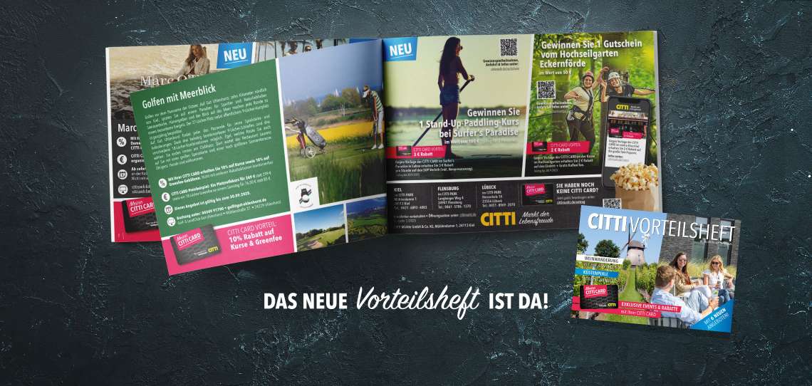 Das neue CITTI Vorteilsheft ist da!