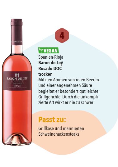 Spanien-Rioja Baron de Ley Rosado DOC trocken