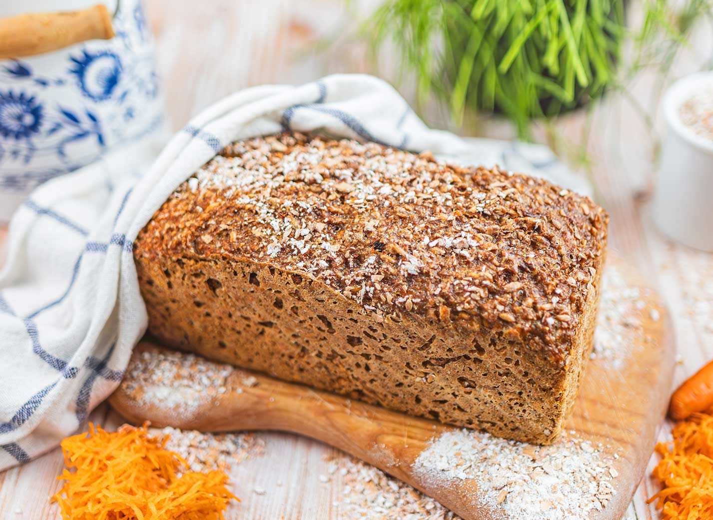 Joldelunder Dinkelglanzkorn Möhre Bio Brot