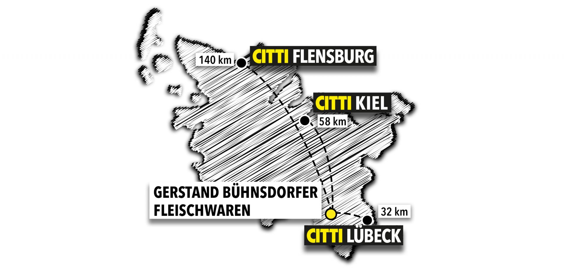 Karte Gerstand Bühnsdorf