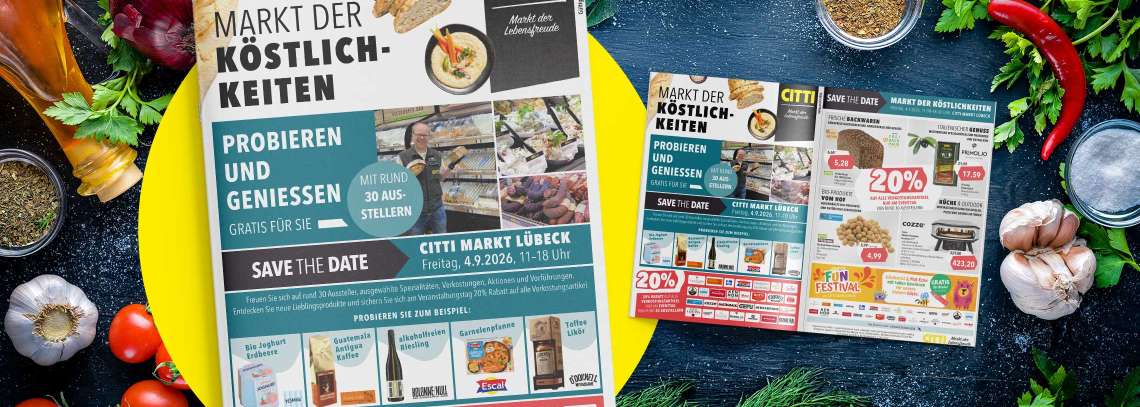 Tastingtag in Lübeck "Markt der Köstlichkeiten"