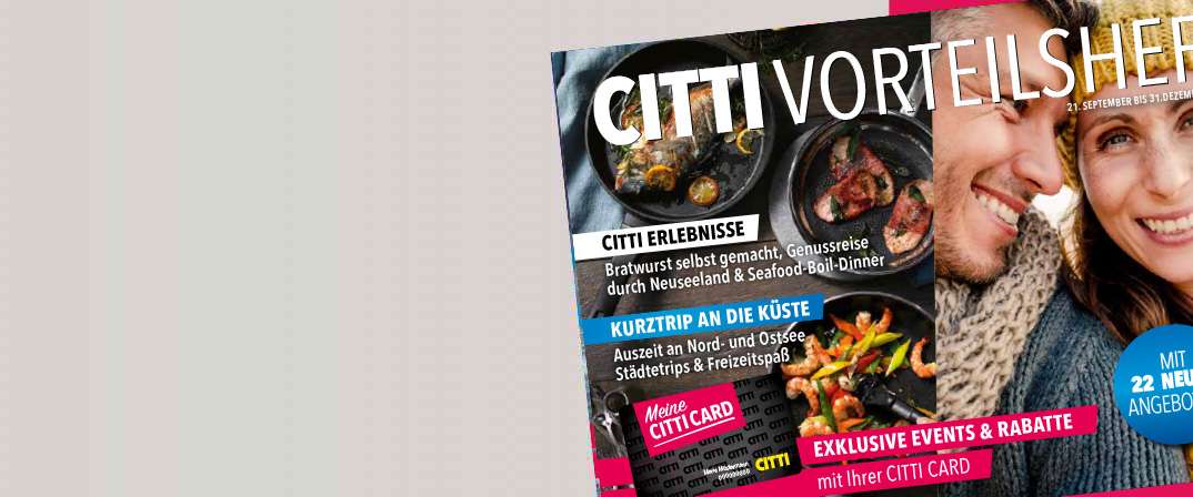 CITTI CARD Vorteilsheft