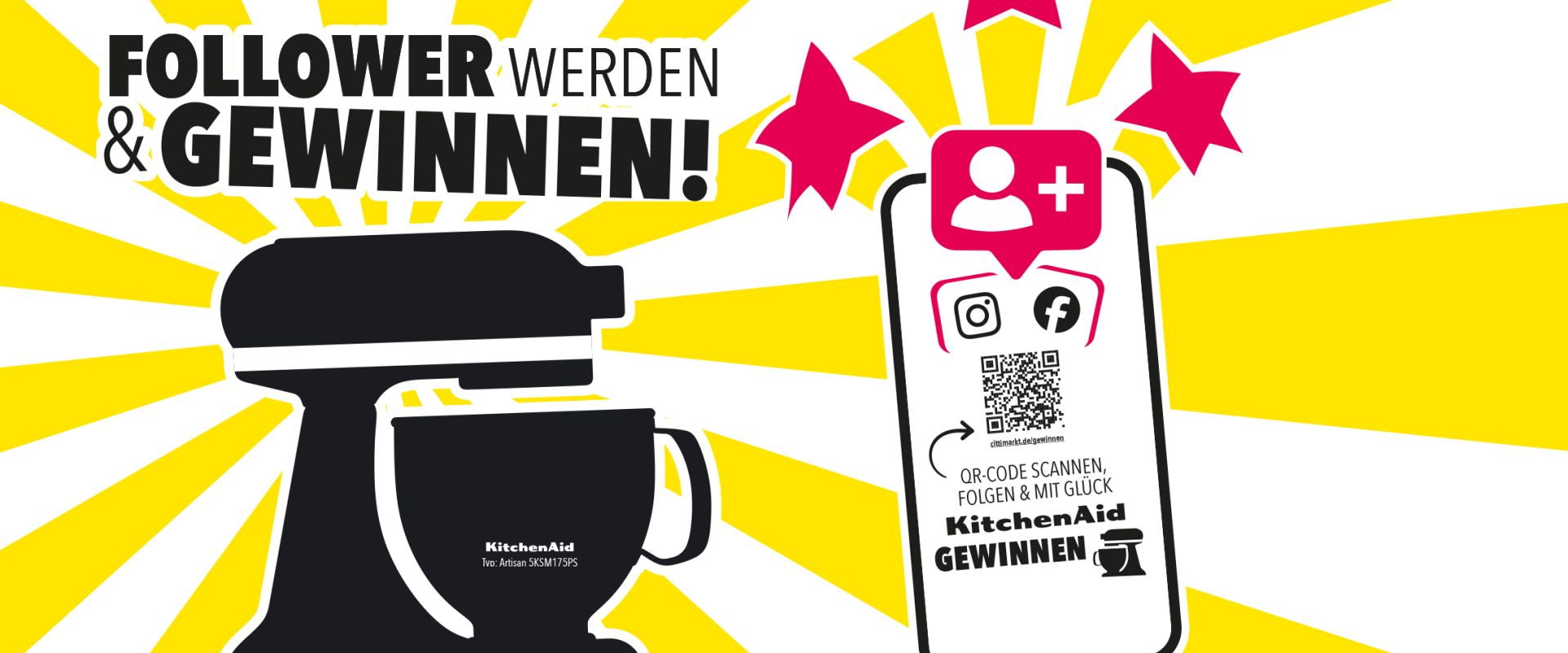 Follower werden und gewinnen!