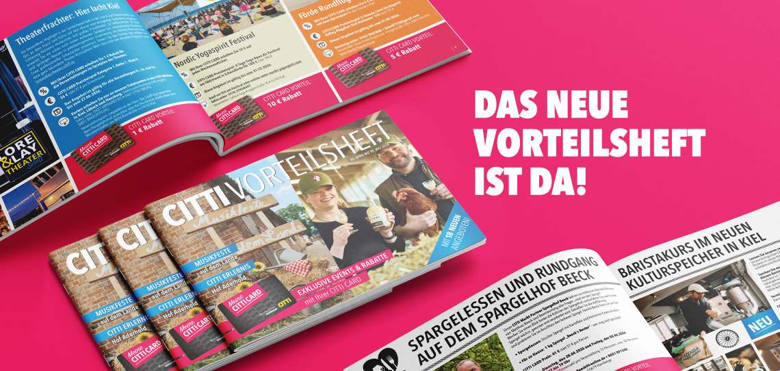 Das neue Vorteilsheft ist da!