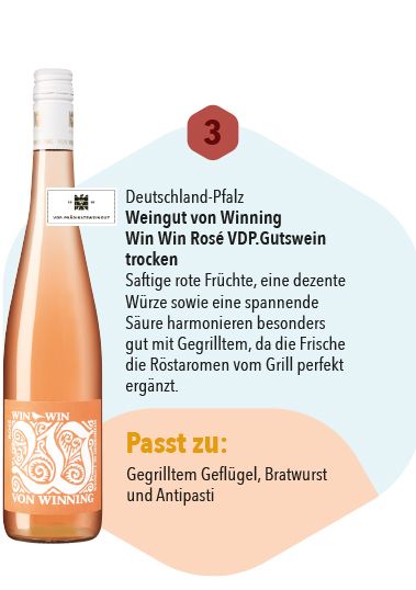 Deutschland-Pfalz Weingut von Winning Win Win Rosé VDP.Gutswein trocken