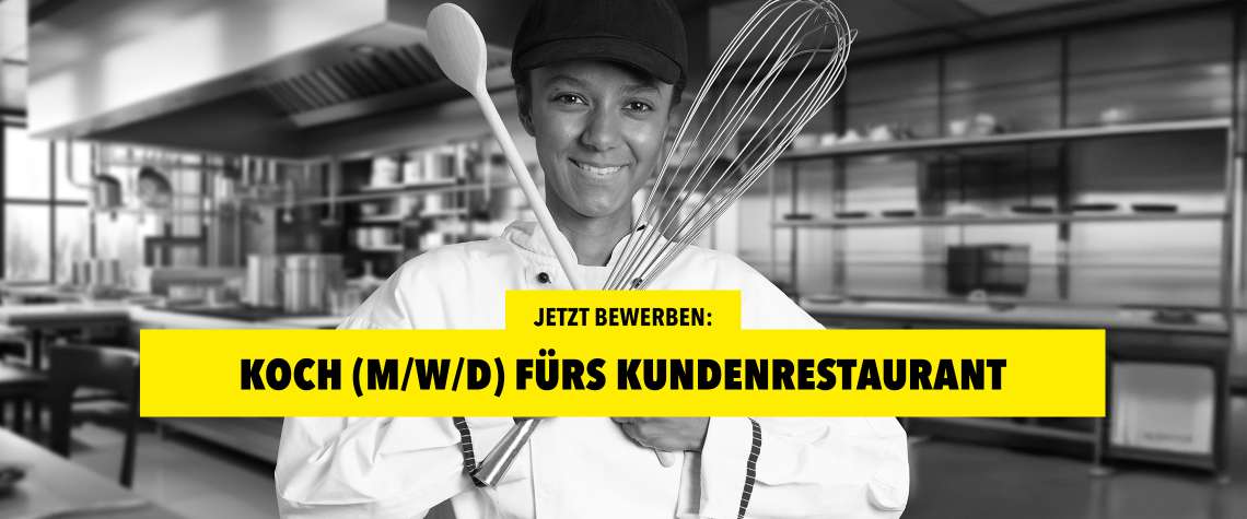 Koch (m/w/d) fürs Kundenrestaurant