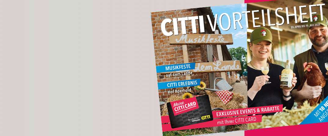 CITTI CARD Vorteilsheft
