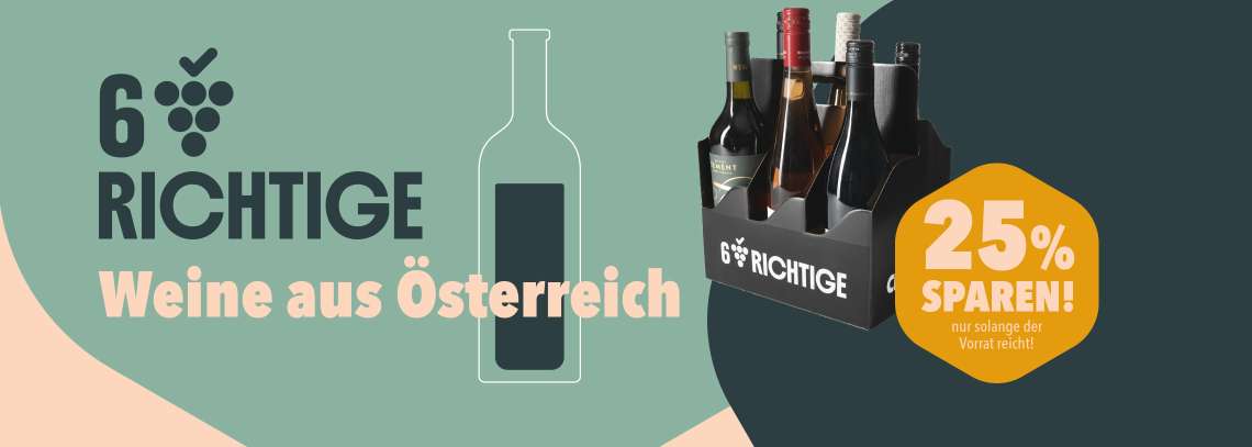 Wein-Aktion Sechs Richtige