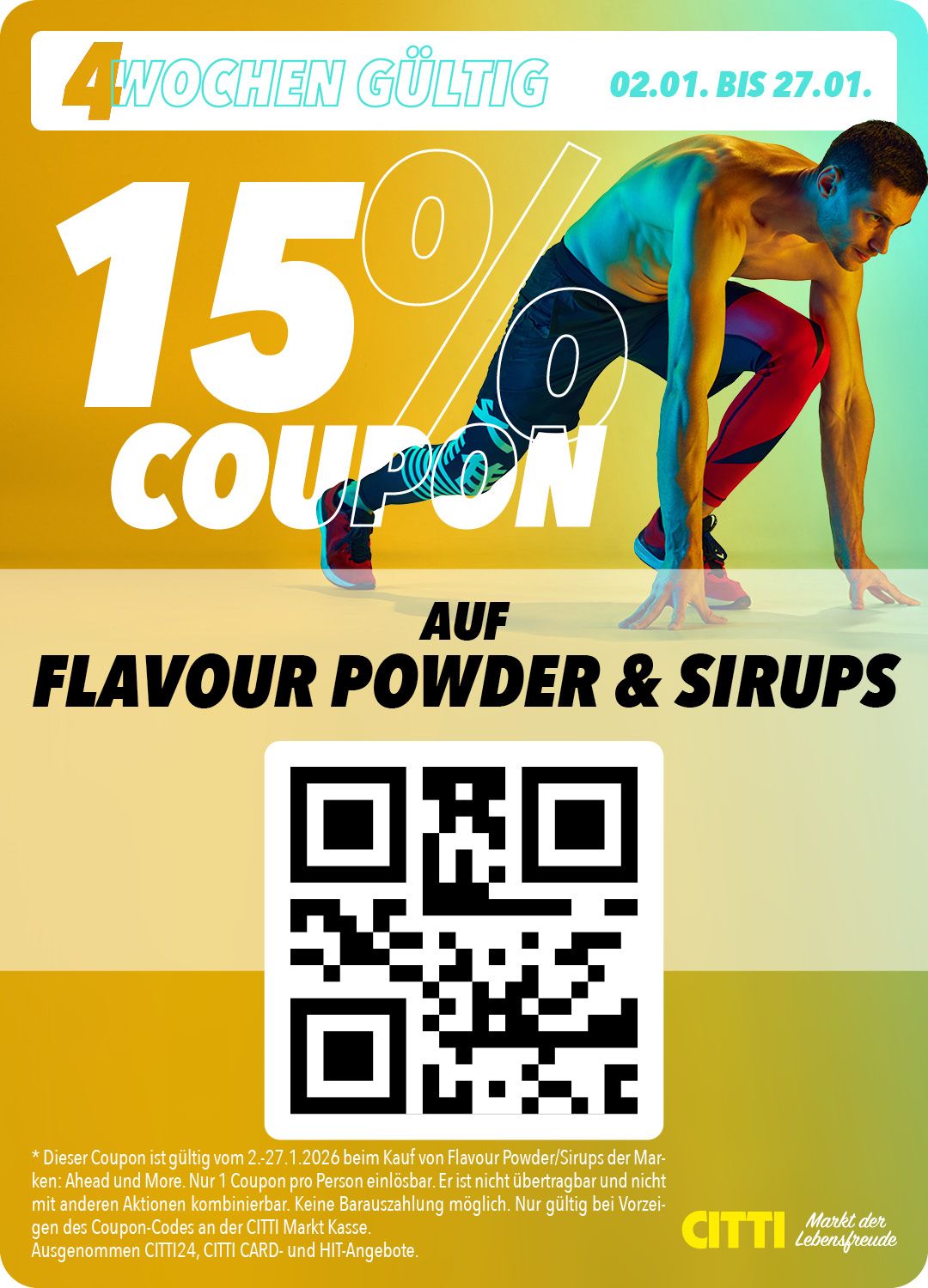 Coupon Flavour Powder & Sirups