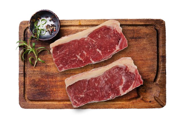 Frisches Rumsteak