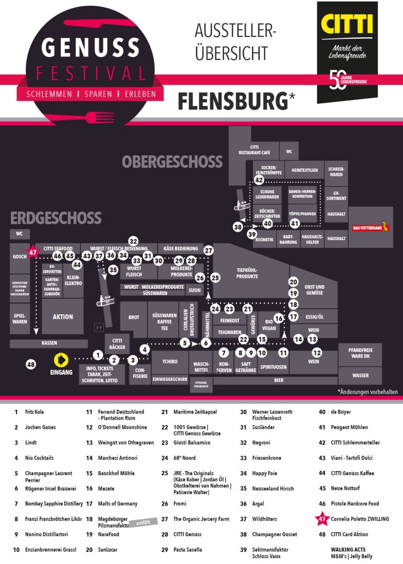 Markt Flensburg Aussteller-Übersicht