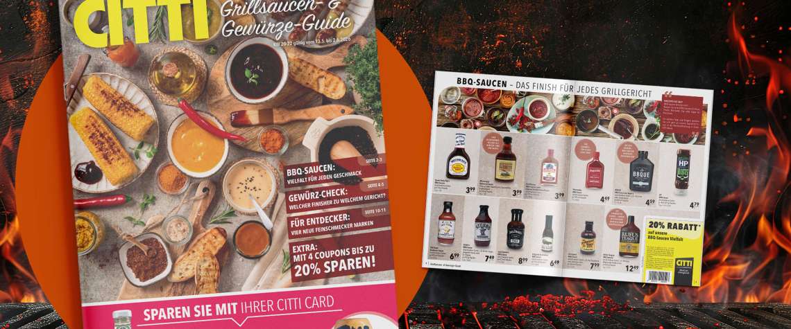 Ihr neuer Grillsaucen- & Gewürze-Guide!
