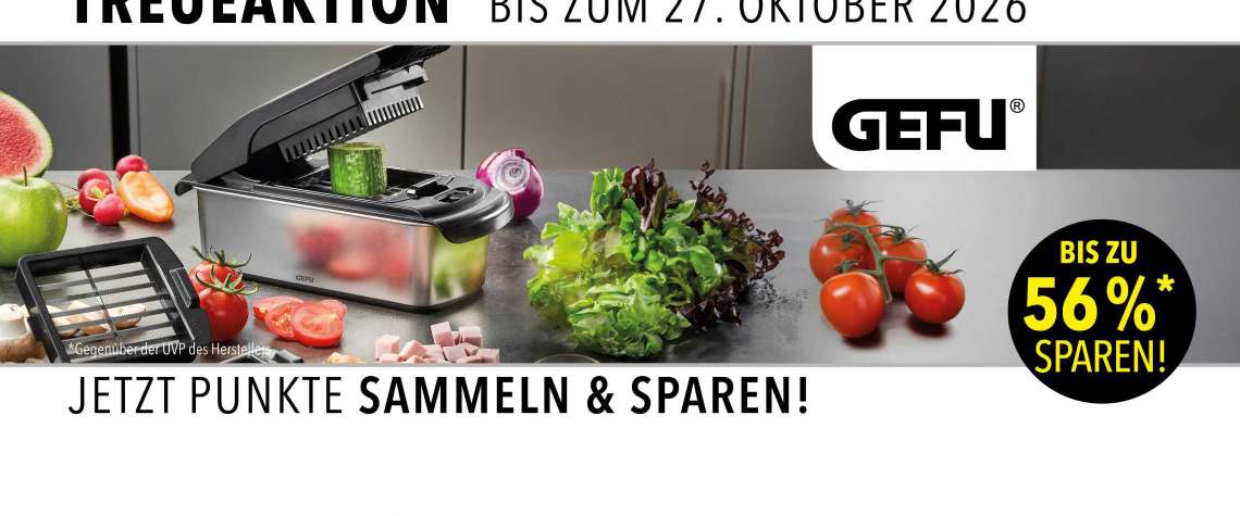 Die neue Treueaktion mit GEFU entdecken!