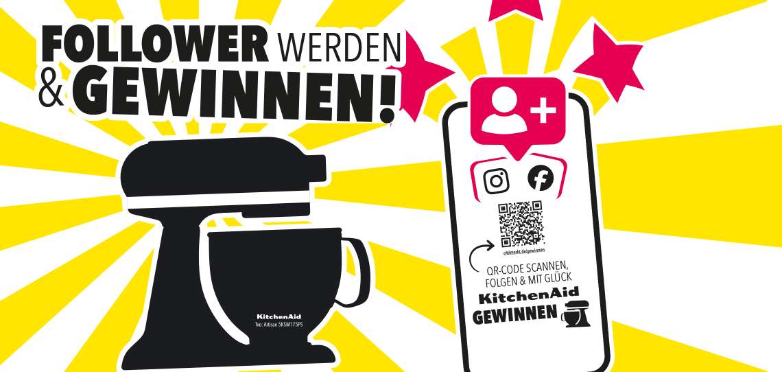 Zu den Social Media Kanälen!
