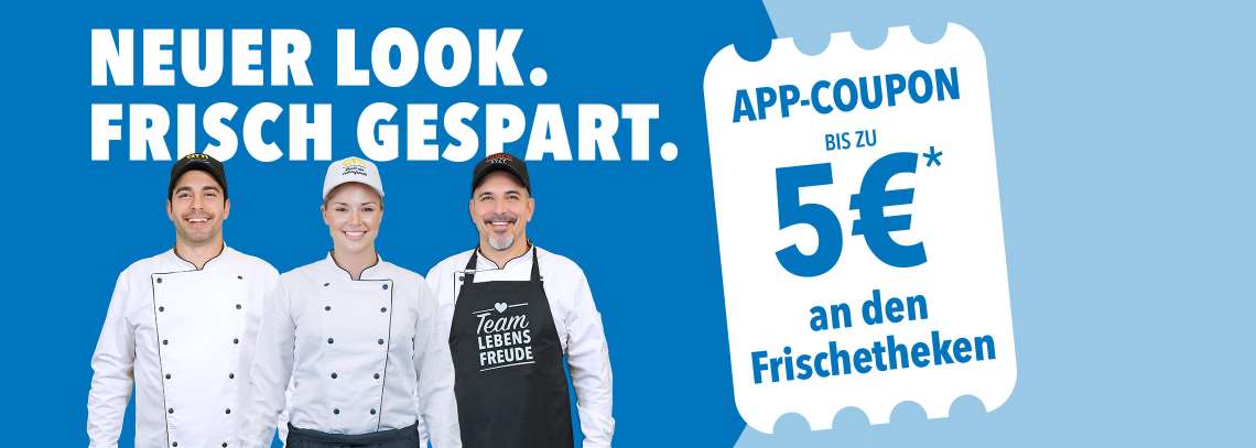 Neuer Look. Frisch gespart.