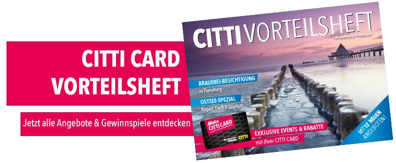 CITTI CARD Vorteilsheft