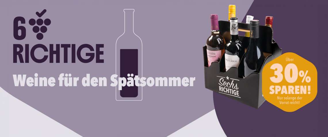 Sechs Richtige für den Spätsommer