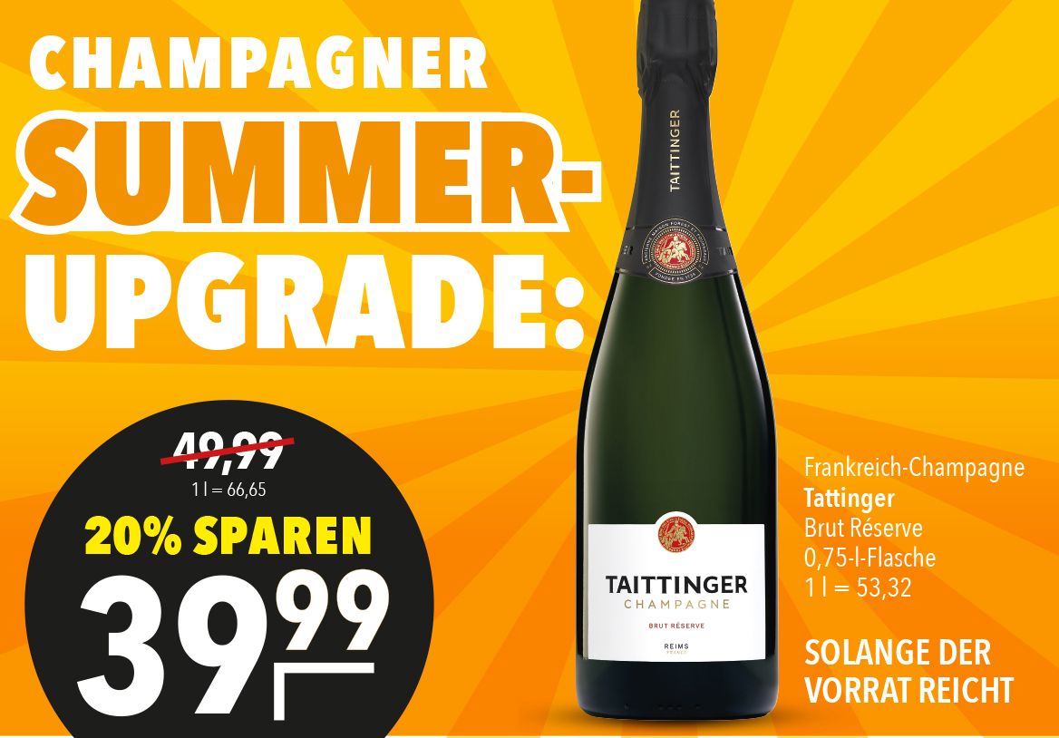 Champagner-Angebot für Lübeck