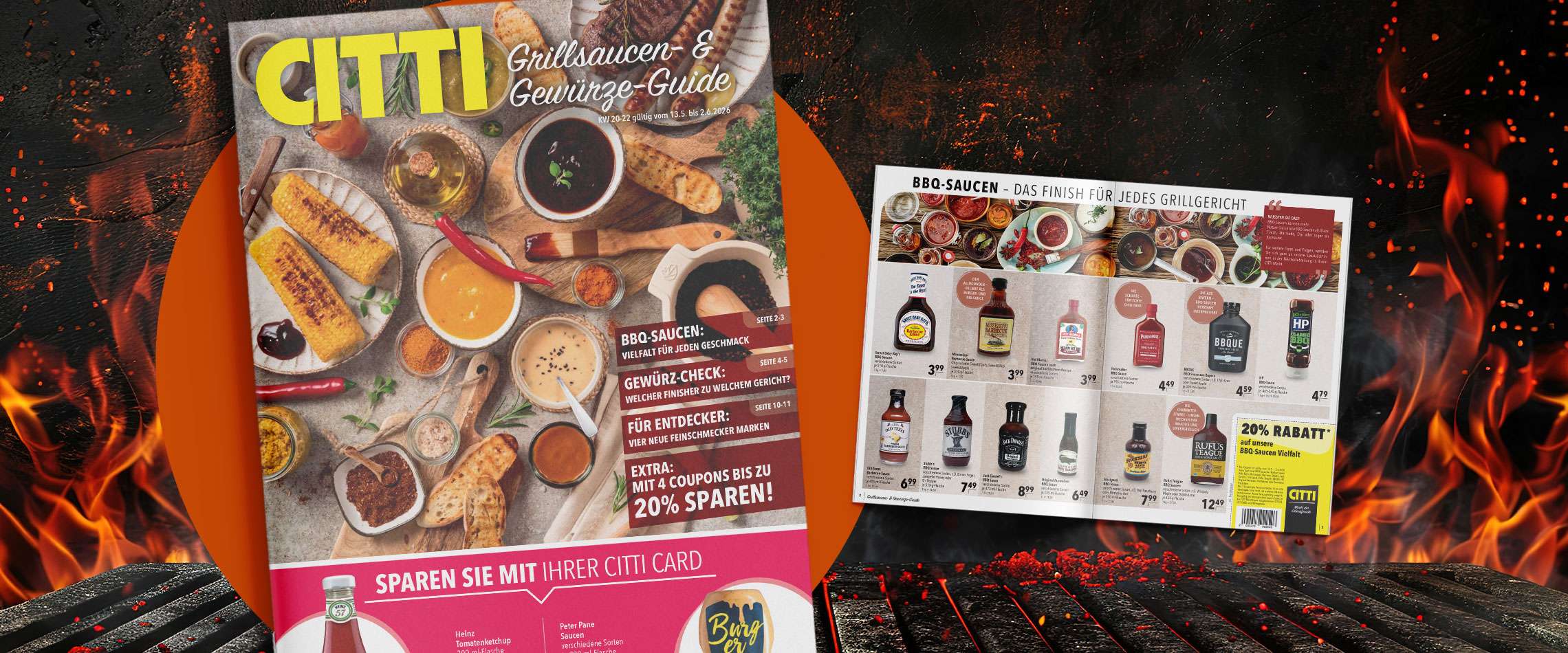 Grillsaucen- und Gewürze