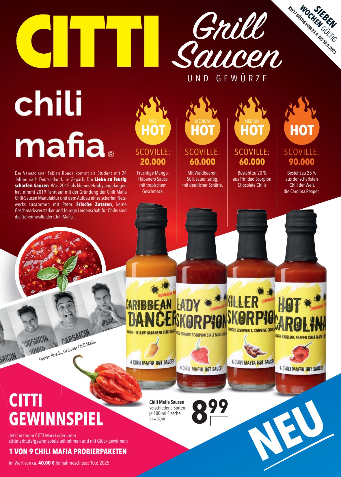 Grillsaucen und Gewürze