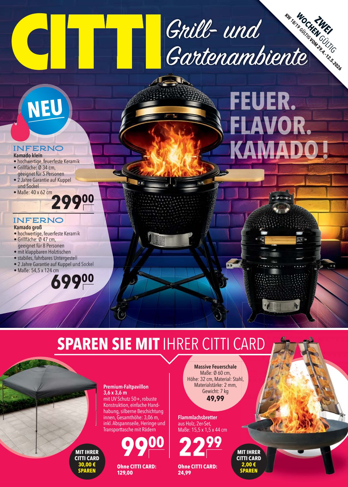 Grill- und Gartenambiente