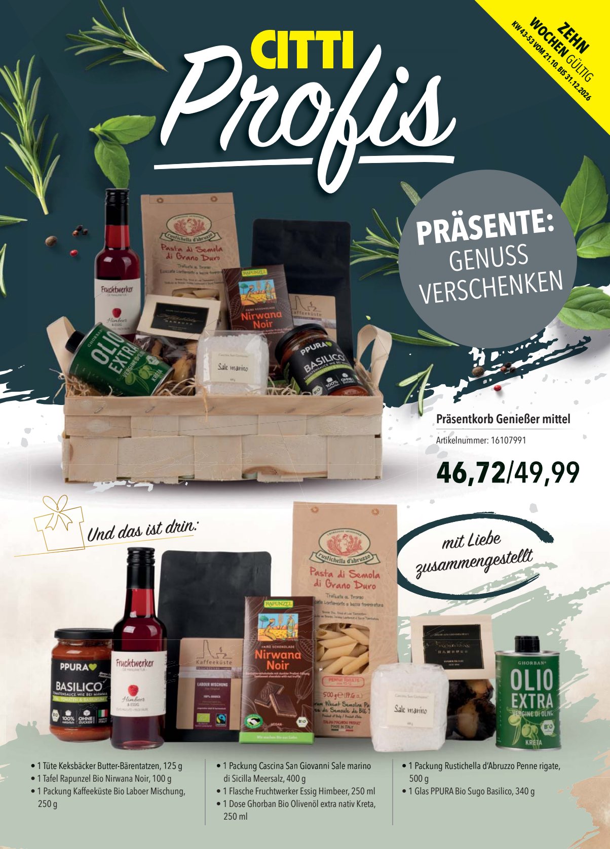 Präsente Profis