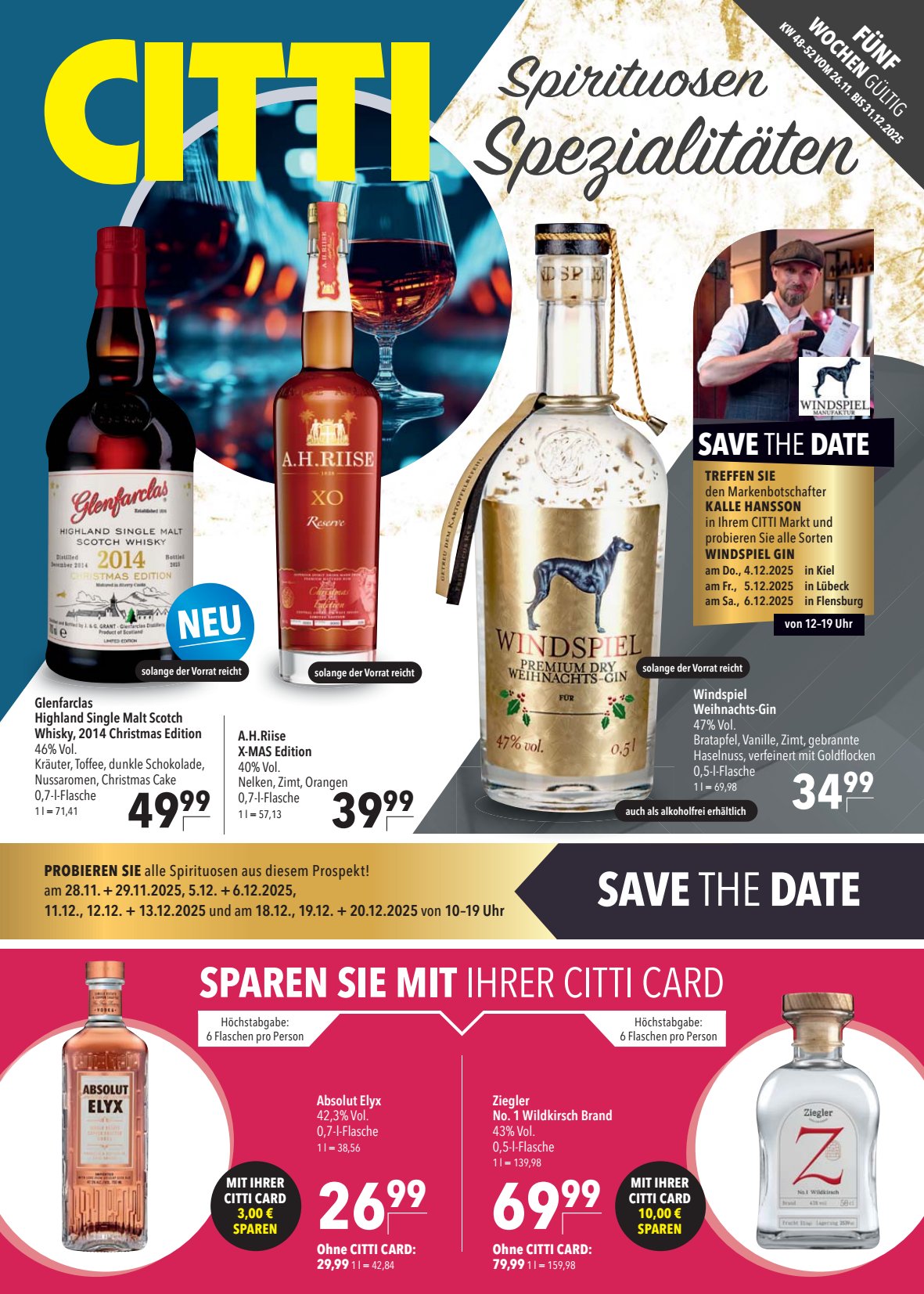 Spirituosen-Spezialitäten